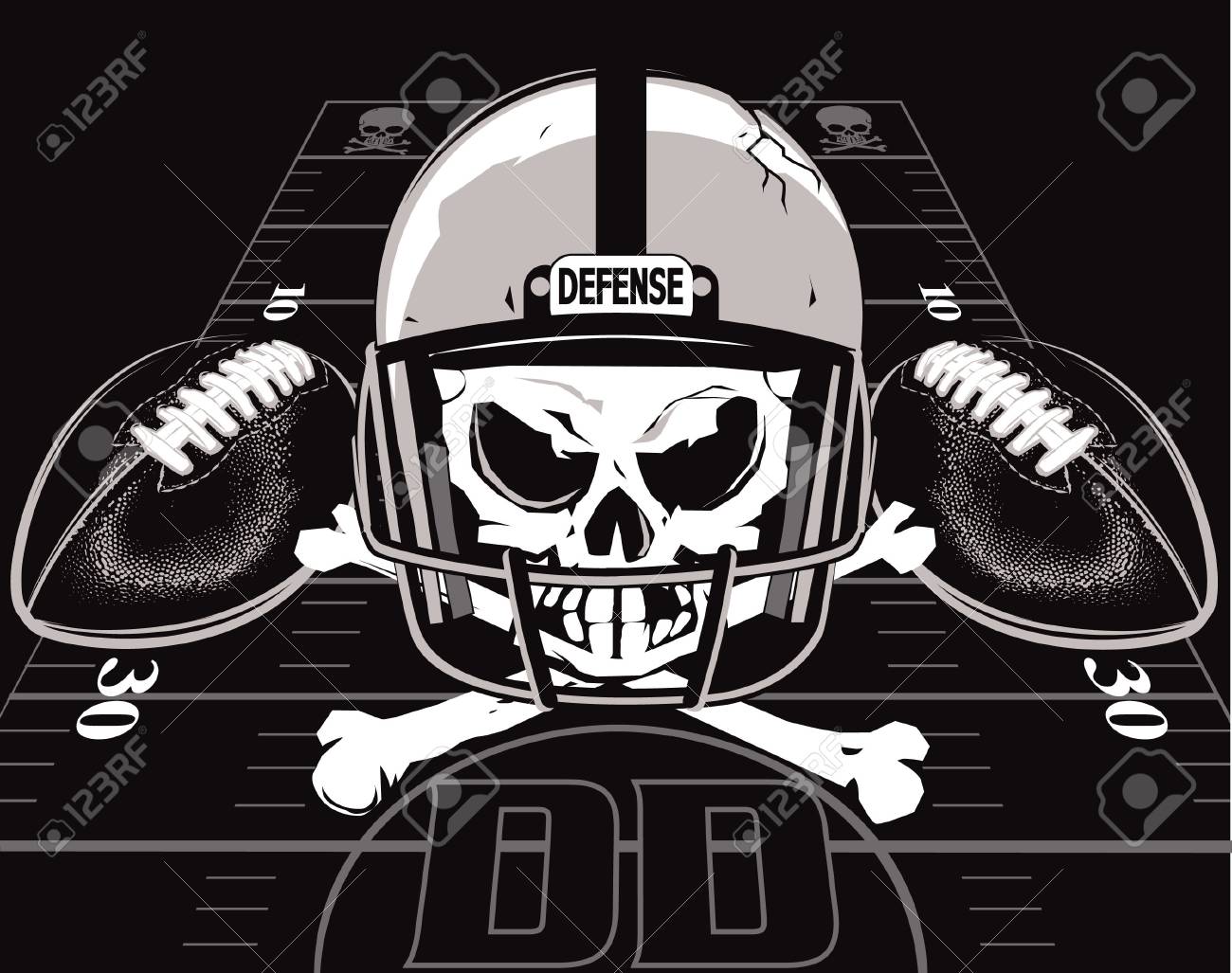 13232392-Defense-of-Doom-Stock-Vector-football-skull-helmet.jpg